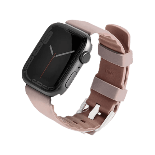 Uniq Linus Airosoft Silicone Strap For Apple Watch 41/40/38 mm - Blush Pink