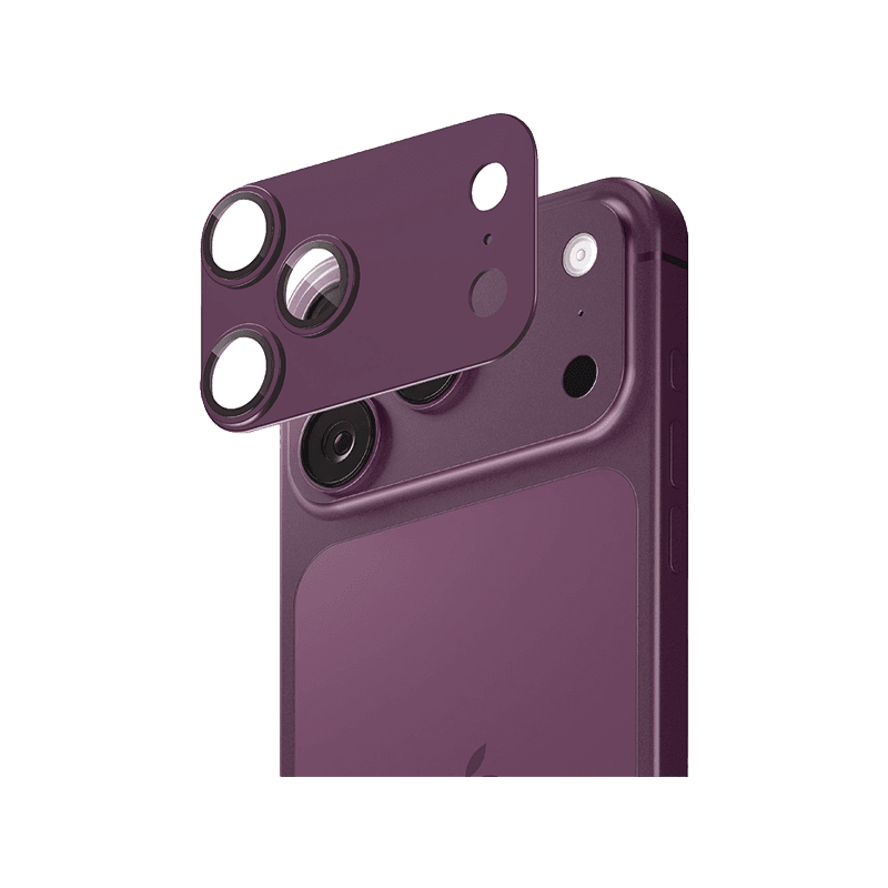 Smart Premium Ultra guard Camera Lens Protector for iPhone 18 Pro - Dark Cherry