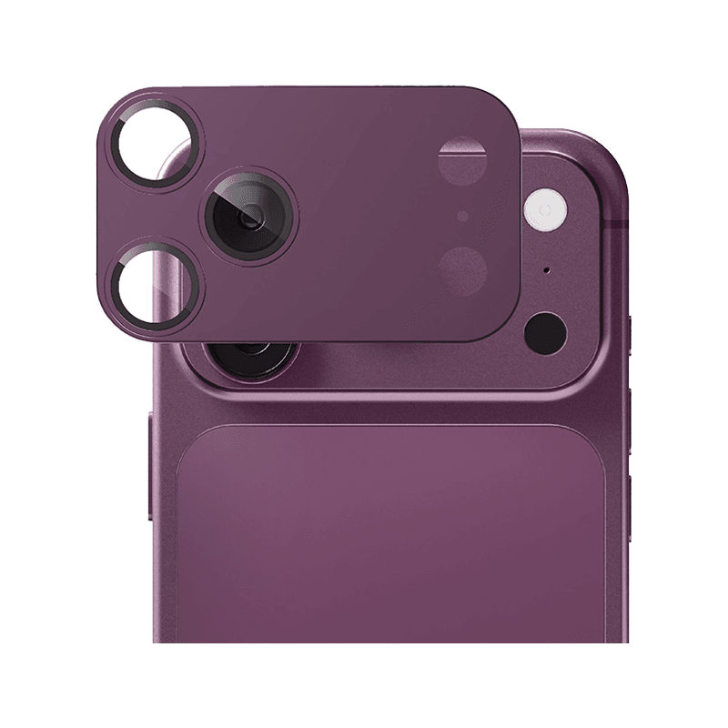 Smart Premium Ultra guard Camera Lens Protector for iPhone 18 Pro - Dark Cherry