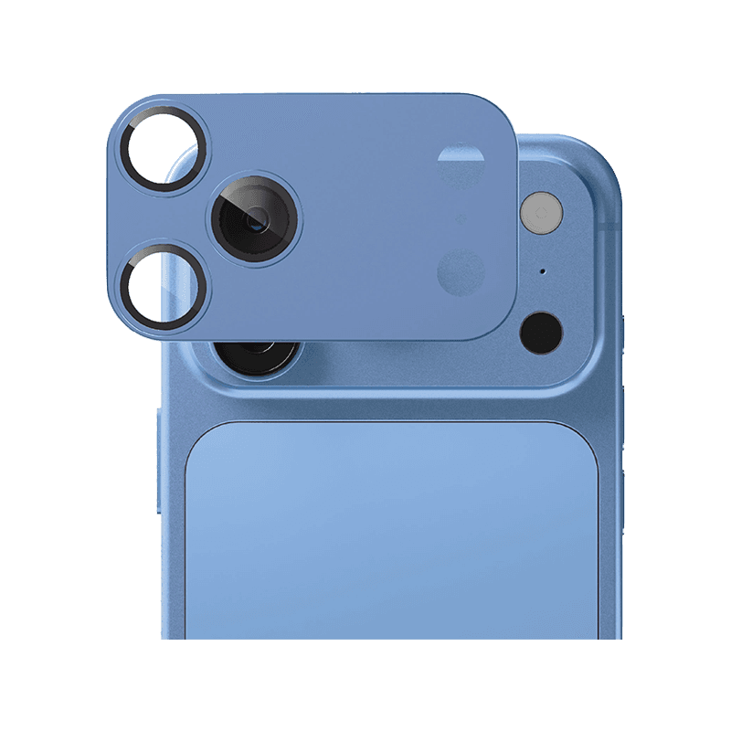Smart Premium Ultra guard Camera Lens Protector for iPhone 18 Pro - Light Blue