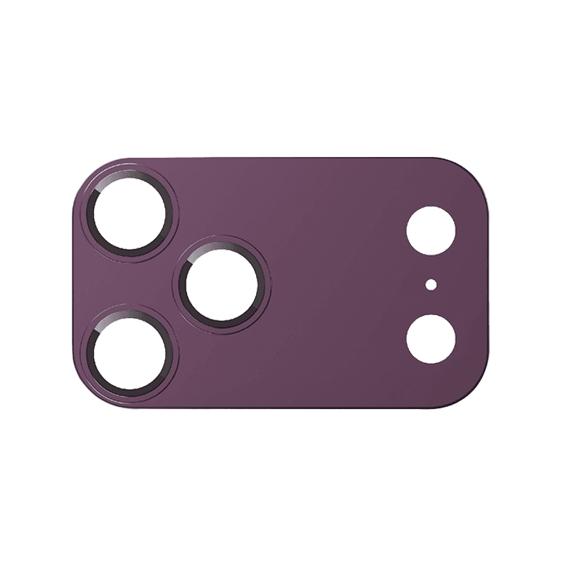Smart Premium Ultraguard Camera Lens Protector for iPhone 18 Pro Max - Dark Cherry