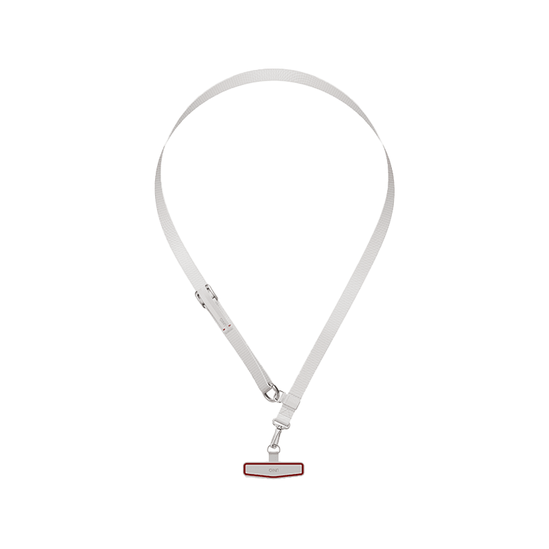 Uniq Vista Flex 2 in 1 Lanyard and Hand Strap - Mist Grey / Volt Orange