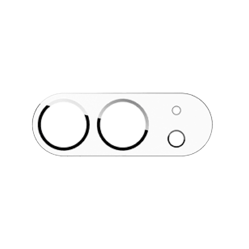 Smart Premium Ultraguard Camera Lens Protector for iPhone Duo - Clear