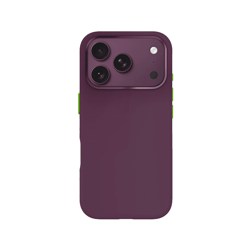 Goui Silicon Case for iPhone 18 Pro - Dark Cherry