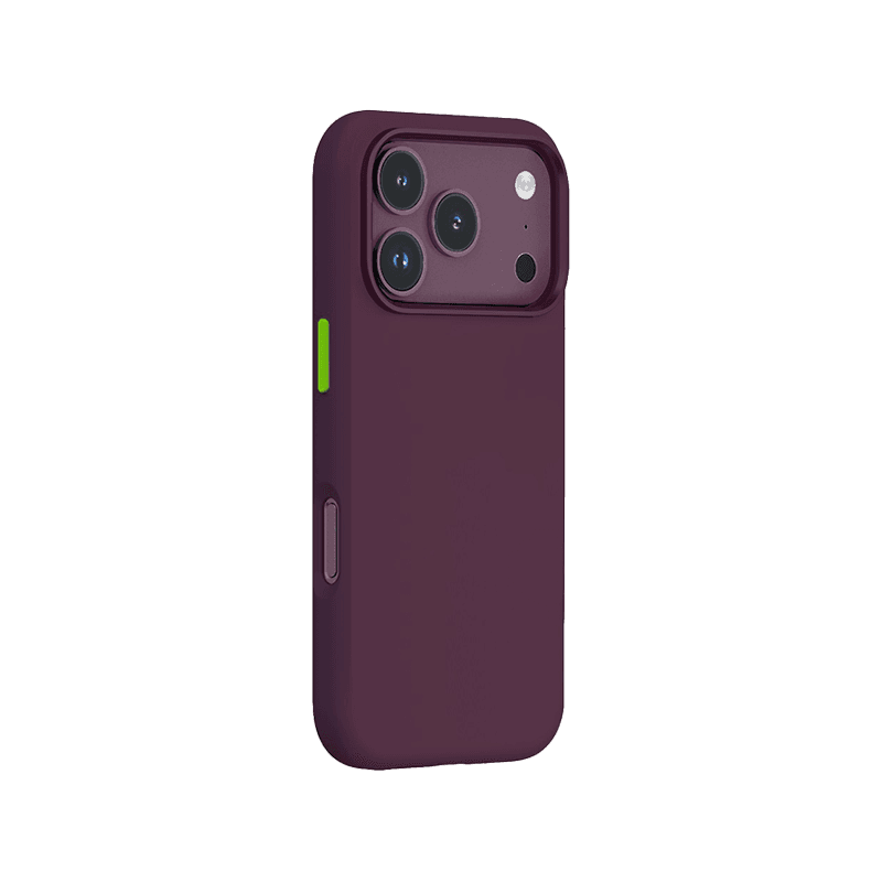 Goui Silicon Case for iPhone 18 Pro Max - Dark Cherry