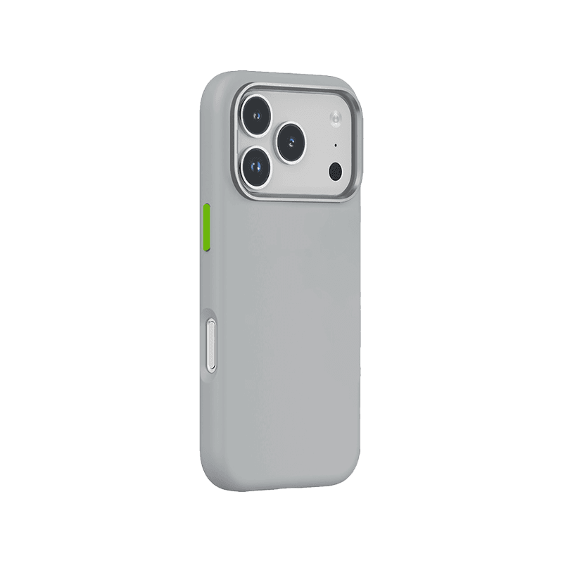 Goui Silicon Case for iPhone 18 Pro Max - Silver