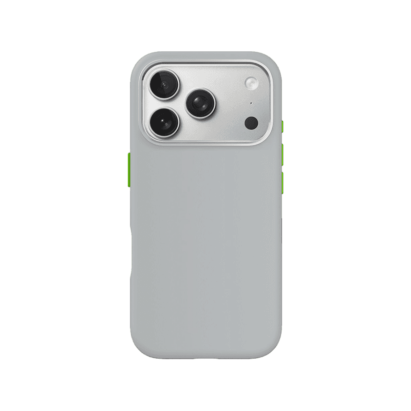 Goui Silicon Case for iPhone 18 Pro - Silver