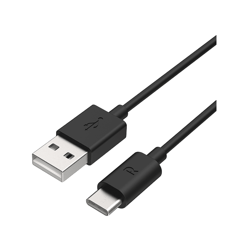 RavPower USB-A to USB-C Cable 1m - Black