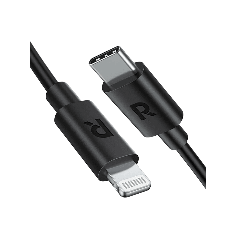 RavPower USB-C to Lightning Cable 1M - Black