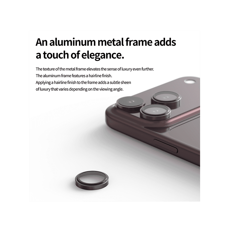 Araree C-Sub Core Camera Lens Protector With Metal Ring for iPhone 18 Pro & 18 Pro Max