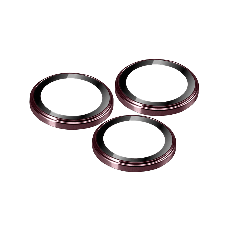 Torrii BodyGlass Camera Lens Protector With Aluminium Ring for iPhone 18 Pro & 18 Pro Max - Red