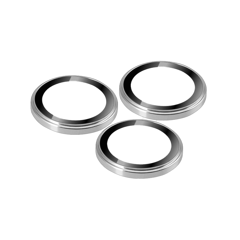 Torrii BodyGlass Camera Lens Protector With Aluminium Ring for iPhone 18 Pro & 18 Pro Max - Silver