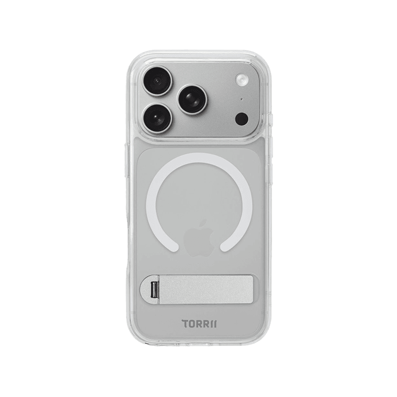 Torrii Torero Magsafe Stand Case for iPhone 18 Pro -  Clear