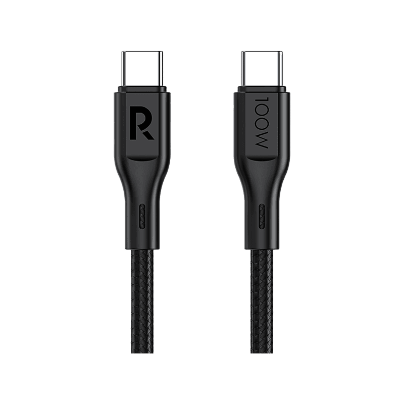 RavPower 100W USB-C to USB-C Cable 1m - Black