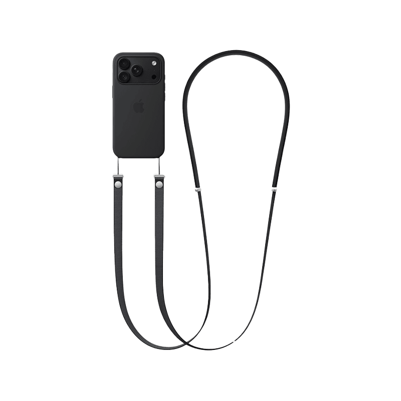 Apple Crossbody Strap - Black