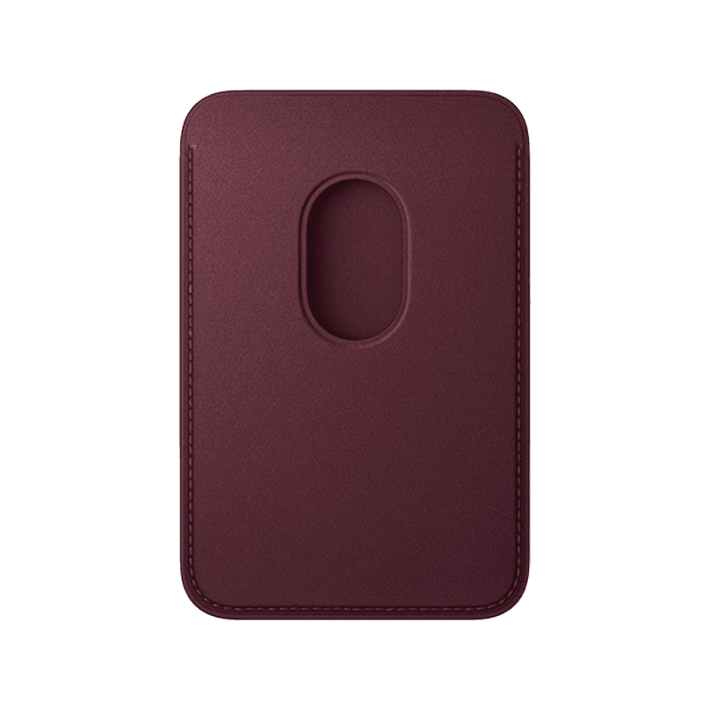 Apple FineWoven Wallet With MagSafe - Burgundy