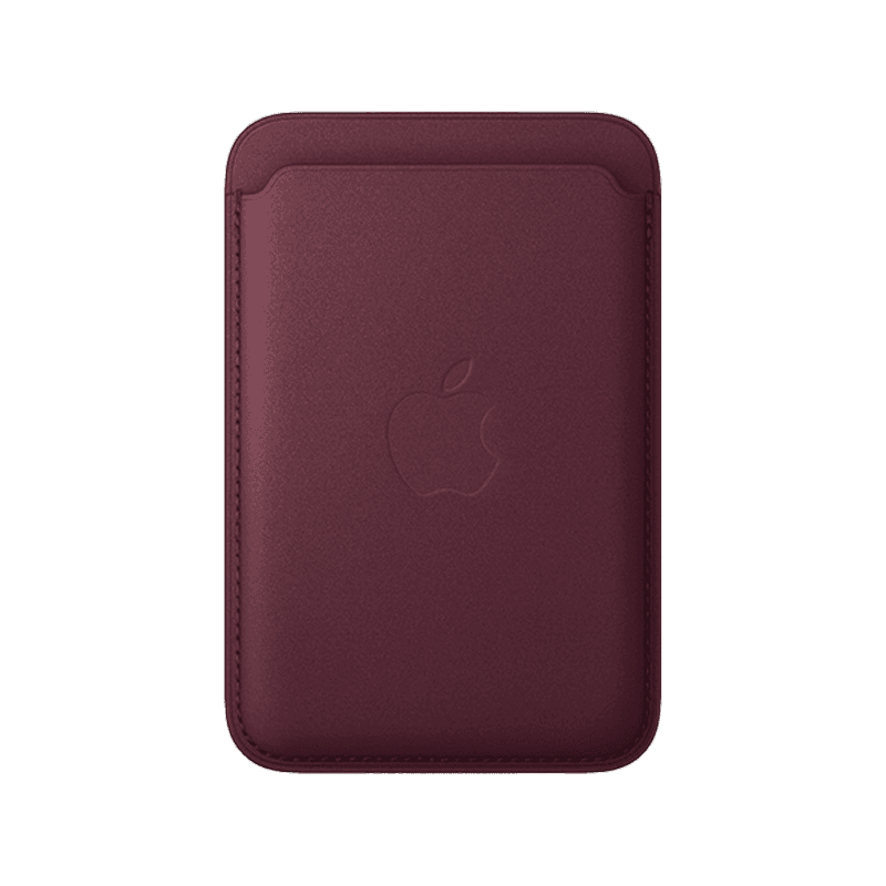 Apple FineWoven Wallet With MagSafe - Burgundy