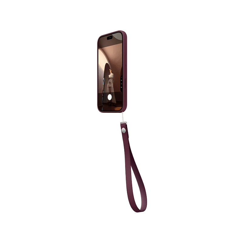 Apple Wrist Strap - Burgundy