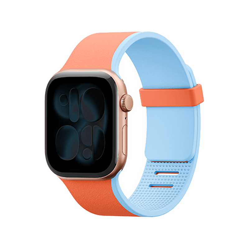 Uniq Revix IV Reversible Magnetic Strap For Apple Watch 42/41/40mm - Terra Tone/Blue Surge