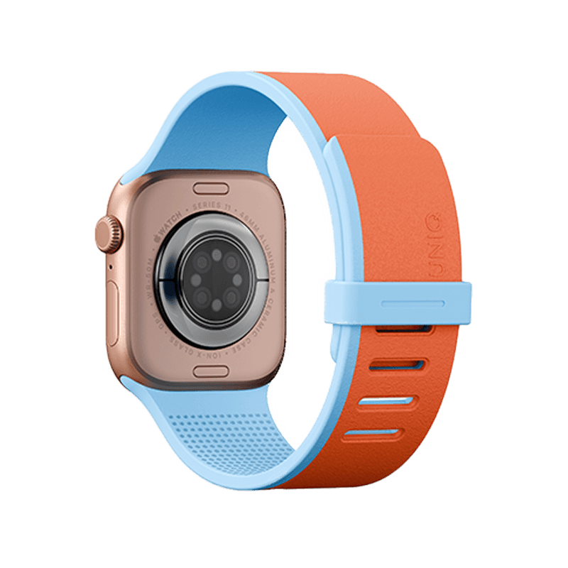 Uniq Revix IV Reversible Magnetic Strap For Apple Watch 42/41/40mm - Terra Tone/Blue Surge