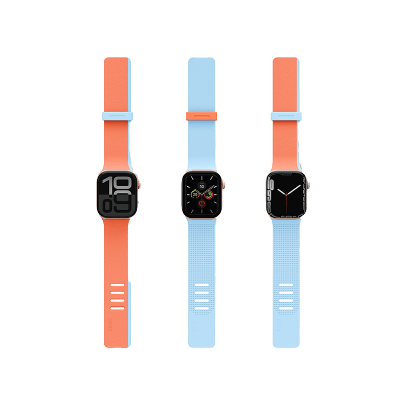 Uniq Revix IV Reversible Magnetic Strap For Apple Watch 42/41/40mm - Terra Tone/Blue Surge