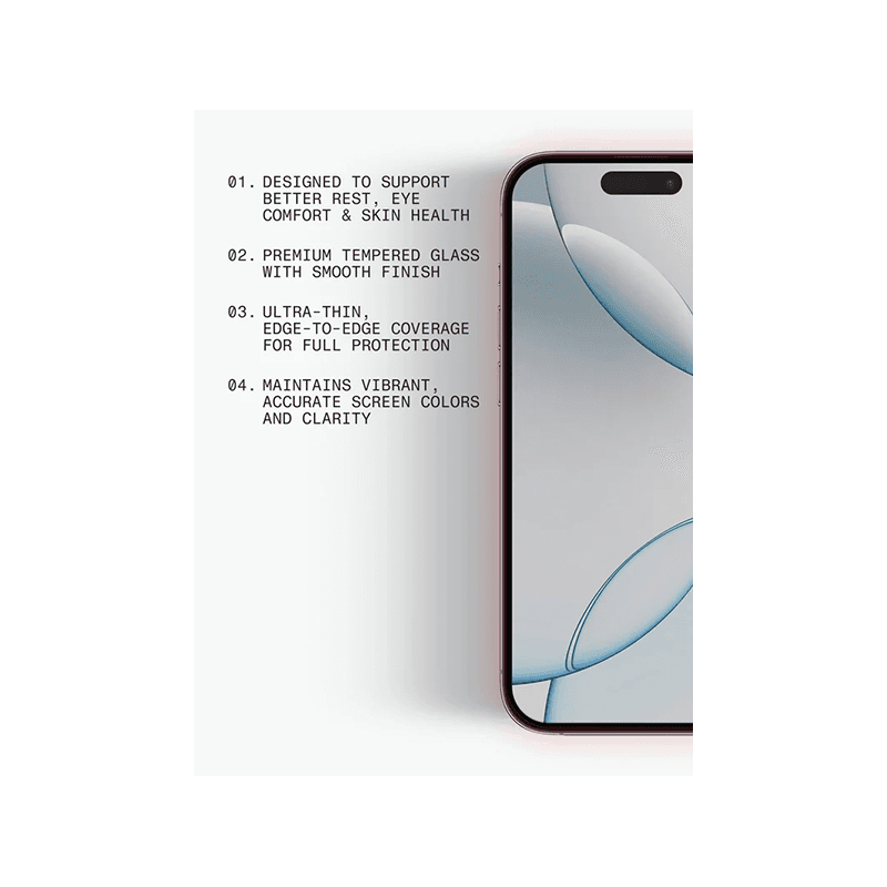 BodyGuardz Red Light Converter Privacy Glass Screen Protector for iPhone 18 Pro Max