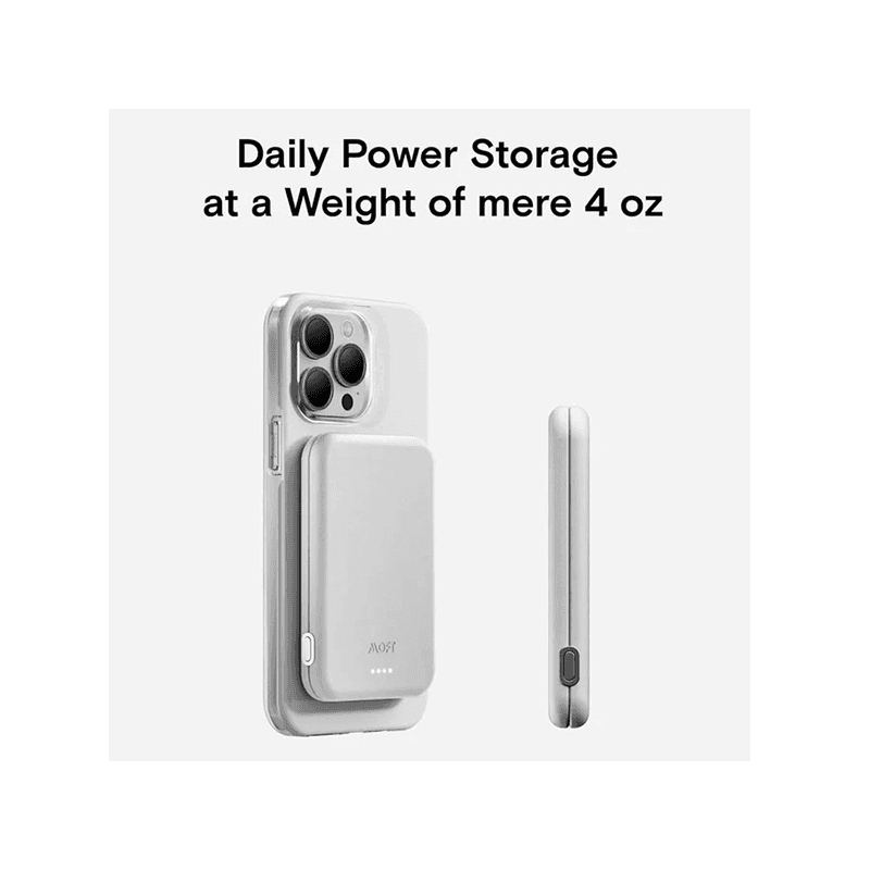 Moft MagSafe Power Bank With Snap Stand - Misty Cove