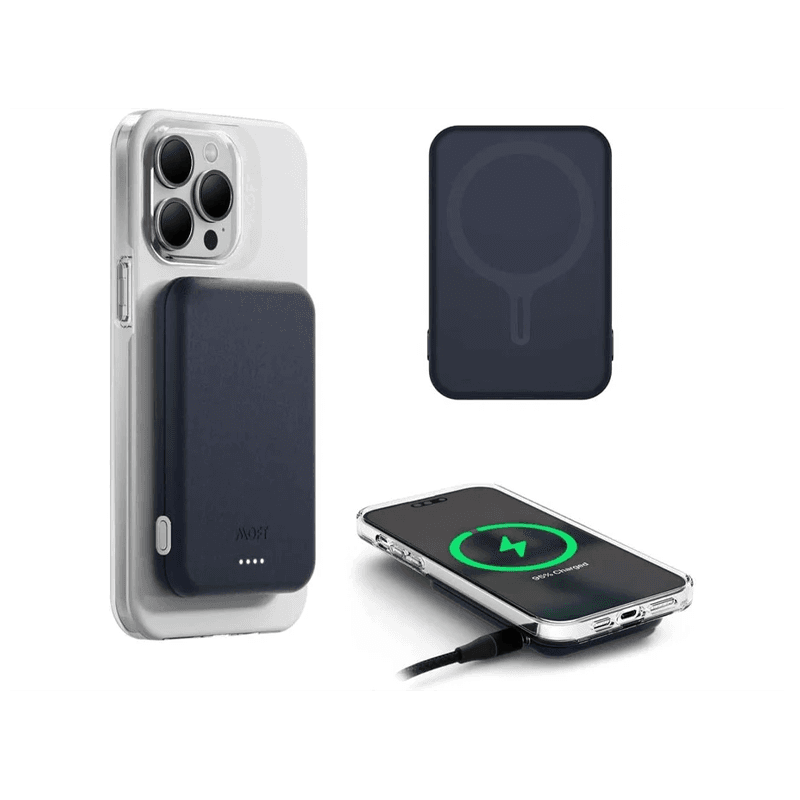 Moft MagSafe 3400mAh Power Bank - Navy Blue
