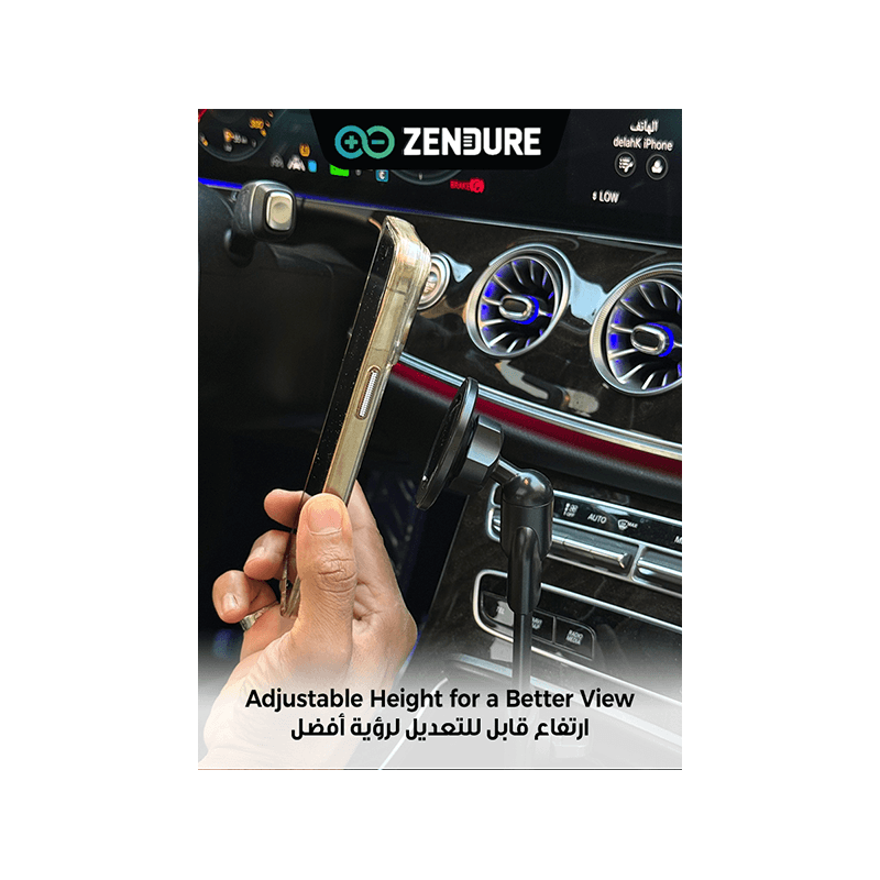 Zendure SC01 Magsafe Car Cup Holder Mount - Black