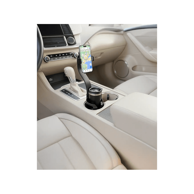 Green Lion Flexgrip Car Cup Holder Phone Mount - Black