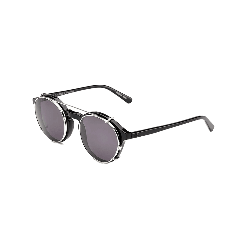 Barner Shoreditch Man Clip-On For Sun - Silver & Smoke