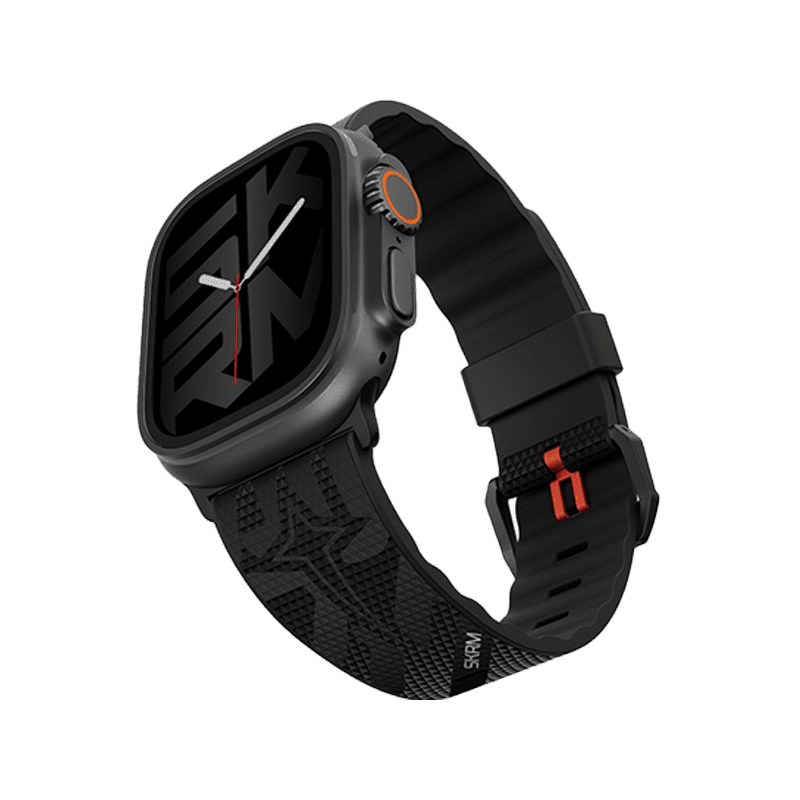 SkinArma Phantom Watch Strap for Apple Watch 49/46/45/44MM - Black