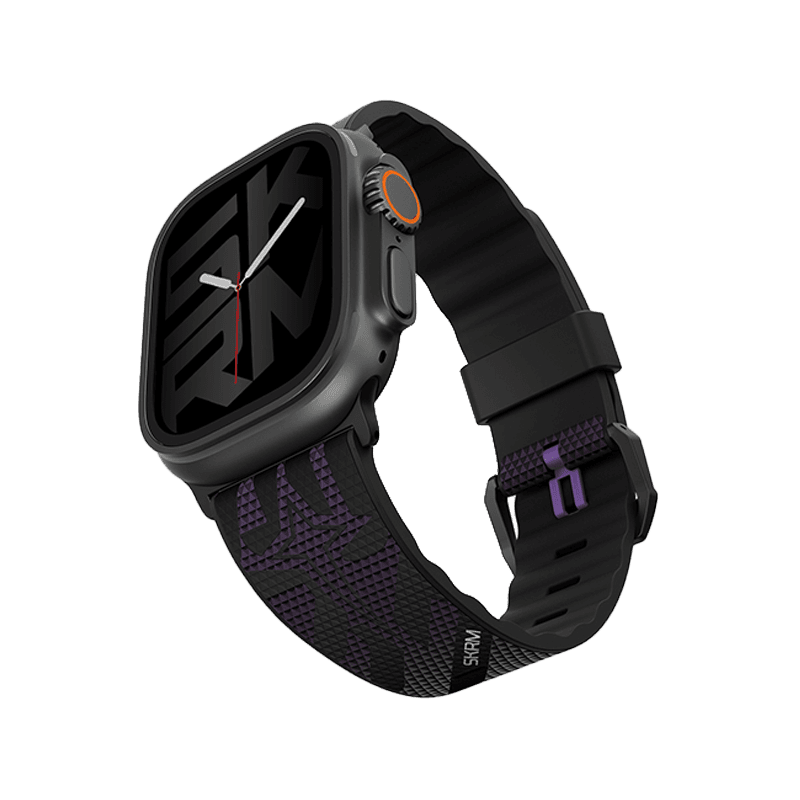 SkinArma Phantom Watch Strap for Apple Watch 49/46/45/44MM - Burgundy