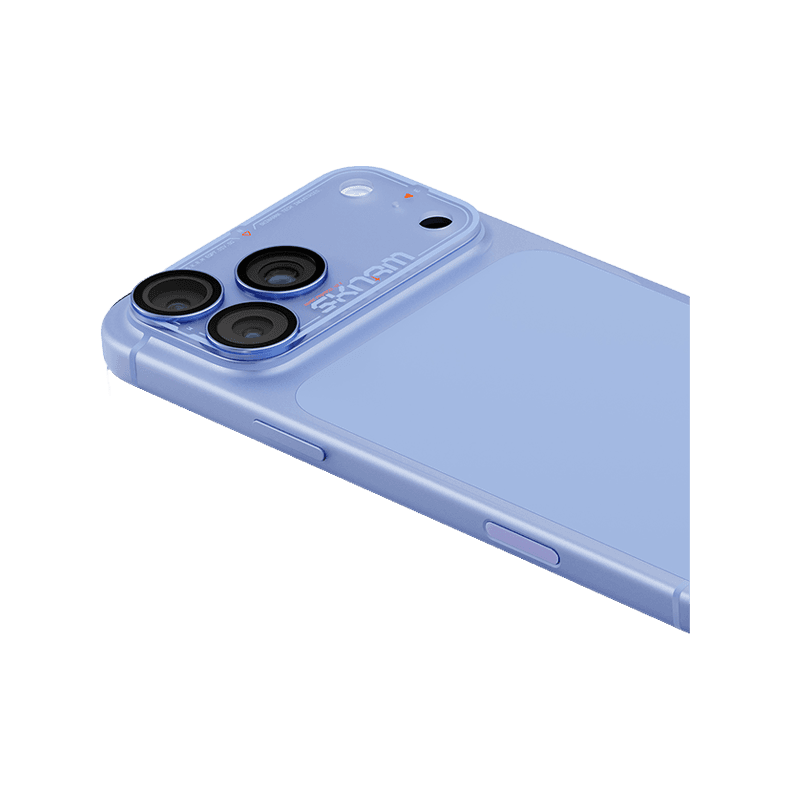 Skinarma Atlas Aluminium Camera Lens Protector for iPhone 18 Pro - Blue