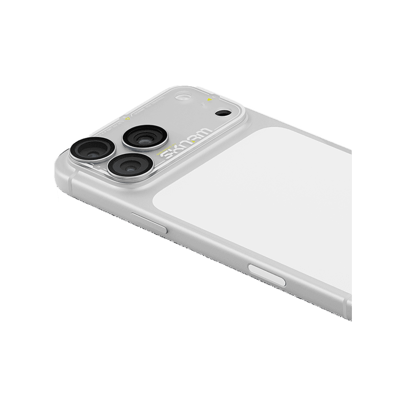 Skinarma Atlas Aluminium Camera Lens Protector for iPhone 18 Pro Max - White