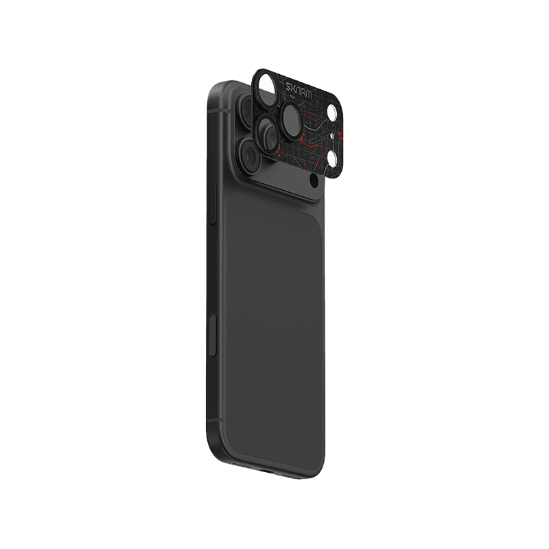 Skinarma Sonar Aluminium Camera Lens Protector for iPhone 18 Pro Max - Black