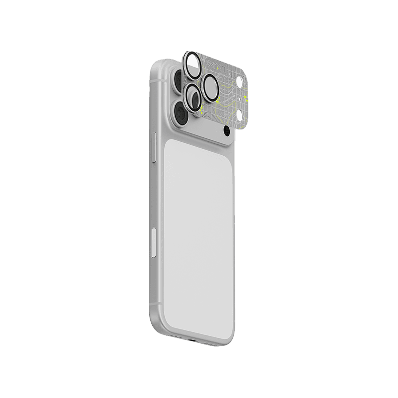 Skinarma Sonar Aluminium Camera Lens Protector for iPhone 18 Pro Max - Silver