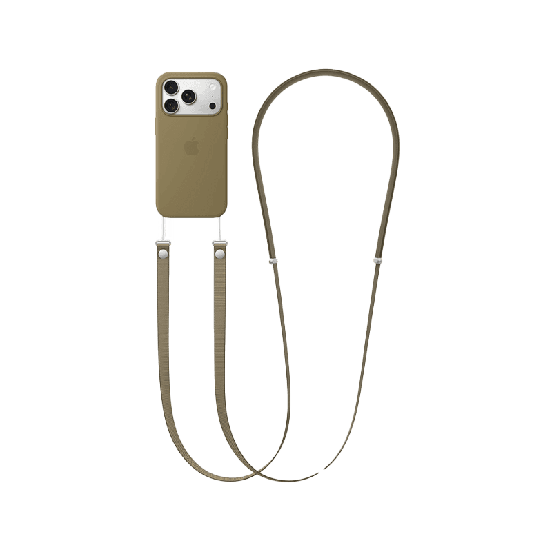Apple Crossbody Strap - Olive