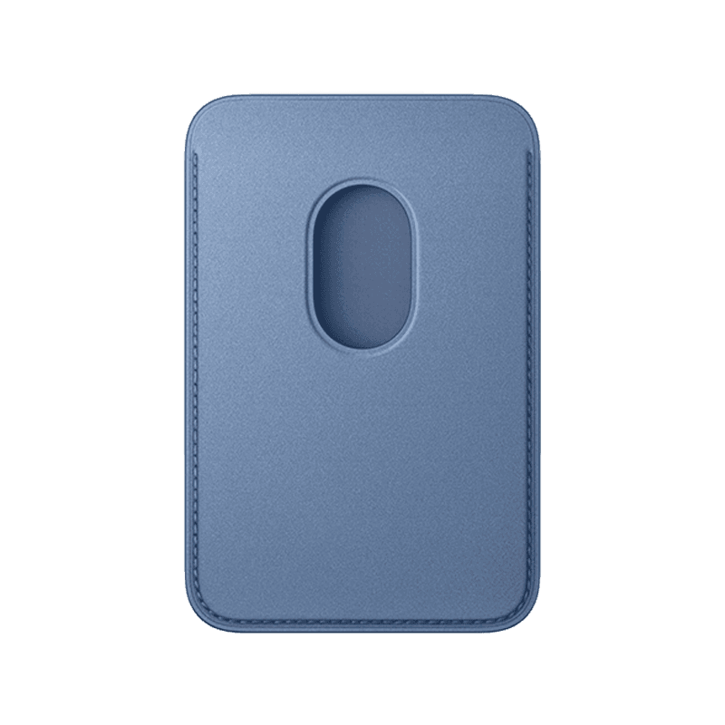 Apple FineWoven Wallet With MagSafe - Wildflower Blue
