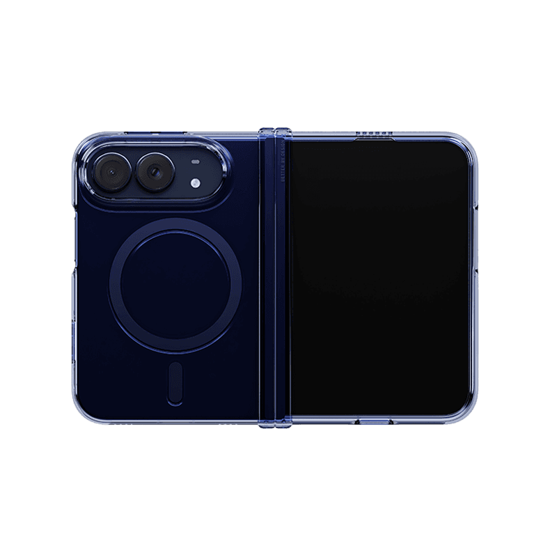 Uniq Hybrid Airsuit MagSafe Case for iPhone Duo - Glossy Blue