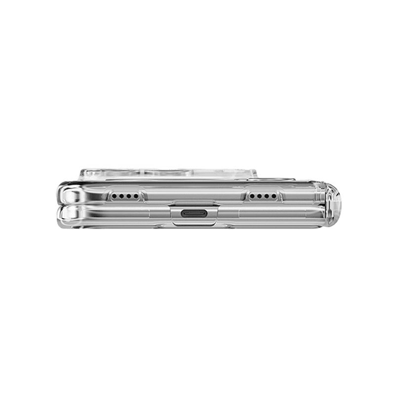 Uniq Hybrid Velix MagSafe Case With 360 Rotating Kick Stand for iPhone Duo - Lucent Clear
