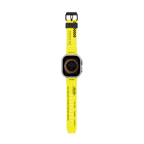 SkinArma Shokku Strap for Apple Watch 49/45/44 - Yellow