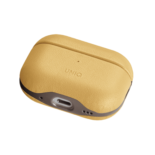 Uniq Lyden DS case for Airpods Pro 2 - Canary Yellow / Flint Grey