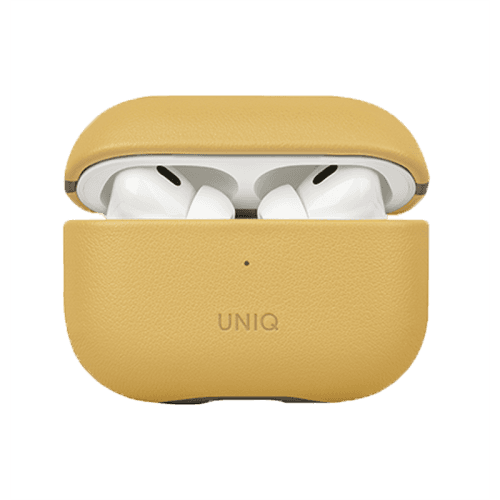 Uniq Lyden DS case for Airpods Pro 2 - Canary Yellow / Flint Grey