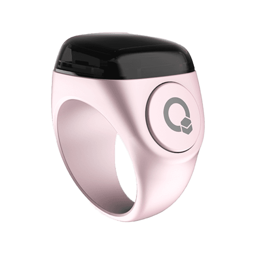 iQibla Zikr Noor Smart Bluetooth Ring 20mm - Pink