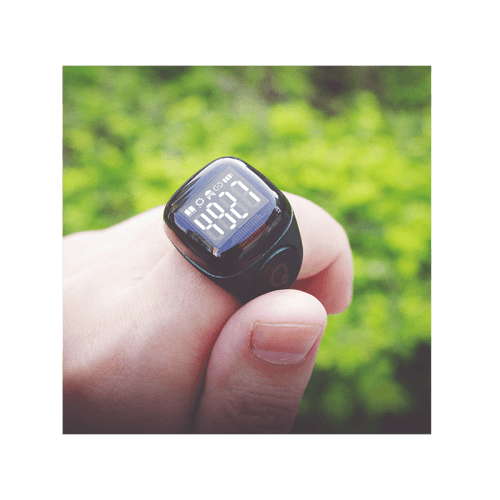 iQibla Zikr Noor Smart Bluetooth Ring 18mm - Green