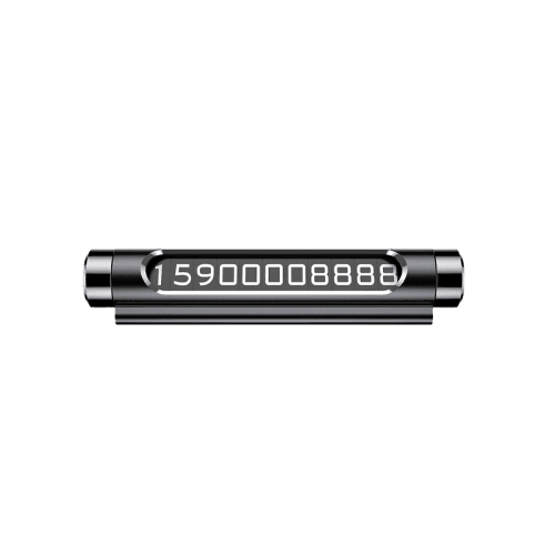 Baseus Temporary Parking Number Card - Black