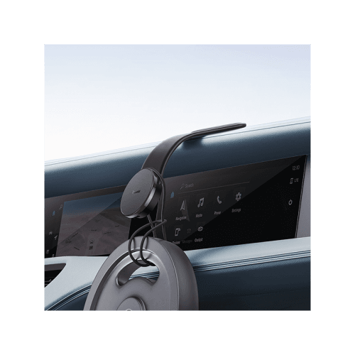 Baseus C02 Pro Magnetic Wireless Charging Car Mount - Cluster Black
