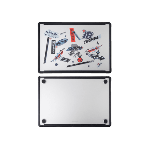 SkinArma Henko Case for MacBook Air 15" (2023) - Frost Clear