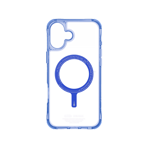 SkinArma Saido MagSafe Case for iPhone 16 - Blue
